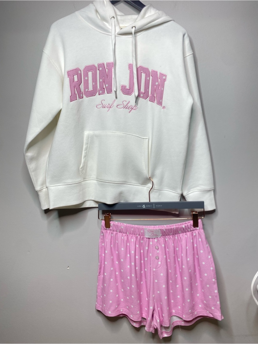 NWOT Ron Jon Surf Shop Hoodie and Boxer Set.